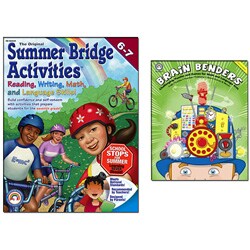 Summer Bridge Activities and Learning Books (Grade 6-7)