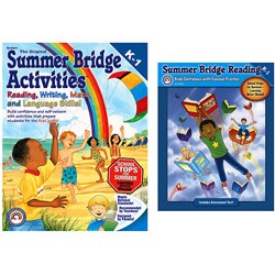 Summer Bridge Activities and Learning Books (Grade K-1)