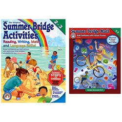Summer Bridge Activities and Learning Books (Grade 2-3)