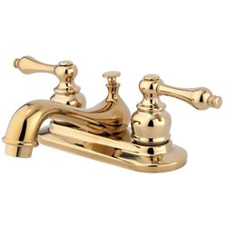 Restoration Polished Brass Centerset Teapot Faucet