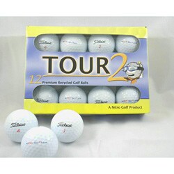 Titleist DT Solo Recycled Golf Balls (Pack of 36) (Refurbished)