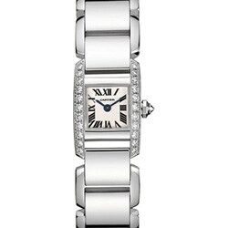 Cartier Tankissime 18k White Gold Diamond Watch