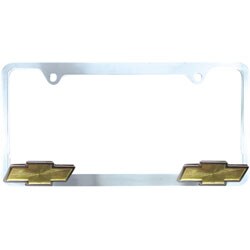 Chevrolet Chrome License Frame