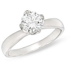14k Gold 1ct TDW Diamond Solitaire Engagement Ring (H-I, I1-2)