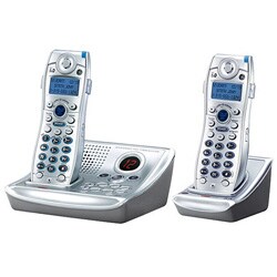 GE DECT 6.0 Dual Handset Cordless Phones w/Answering Machine
