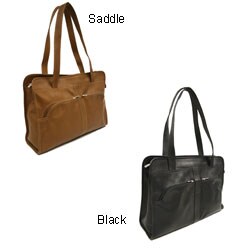 Leather Laptop Tote