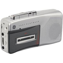 GE Micro 3-5377 Cassette Recorder