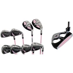 Ram Rhythm Ladies Hybrid Iron Set (4-SW) with Putter