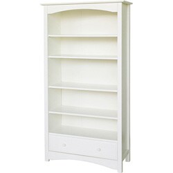 Anna Antique White Bookcase
