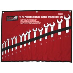 Grip 14-piece SAE Professional Extra Large Combo Wrench Set