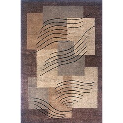 Multi Breeze Wool Rug (8' x 11').