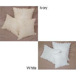 Chloe Crochet Pillows (Set of 3)