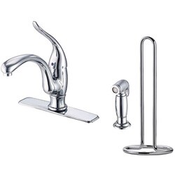 Danze Single Handle Kitchen Faucet with Side Spray