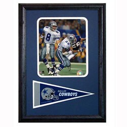 Troy Aikman and Emmit Smith Custom-framed Print