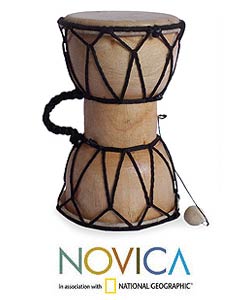 'Double Chalice with Ball' Kendang Drum (Indonesia)