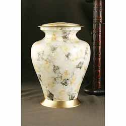 Ivory Supreme Aluminum Large/Adult Urn