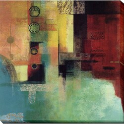 Asha Menghrajani 'Yin Yang' Gallery Wrap Canvas