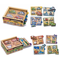 Children's Mini Puzzles (Set of 8)