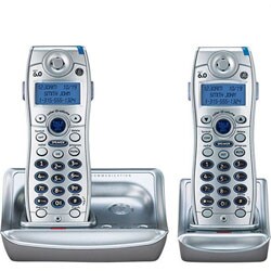 G.E. DECT 28111EE2 6.0 Dual Handset Cordless Phone