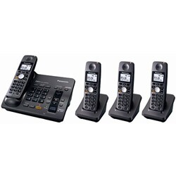 Panasonic KX-TG6074BP 5.8 GHz Cordless Telephone (Refurbished)