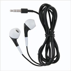 Universal In-ear Black Stereo Headset