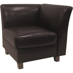 Clayton Vinyl Armless Corner Chair