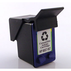 Pack of 2 HP No. 57 Compatible Color Ink Cartridges (Remanufactured)