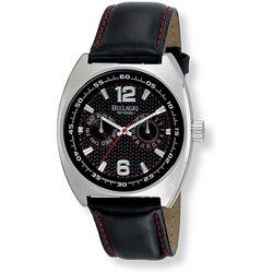 Bellagio Men's Ticino Day/ Date 5 ATM Steel Watch
