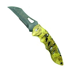 P11334284 Camouflage Pocket Knives with Clip (Set of 4)