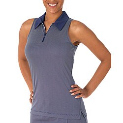 Danskin Sleeveless Polo T-shirt