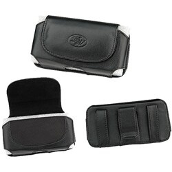 iPhone Horizontal Leather Holster with Belt Clip