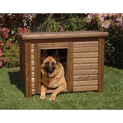 Outback Large Luxury Log Cabin Dog House