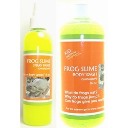 Kid Essentials by Naturally Pampered - Frog Slime Body Wash and Lotion