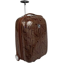 Heys XCase Exotic 20-inch Snake Print Carry-on Luggage