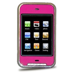 Pink 2GB Touchscreen Personal Media Player