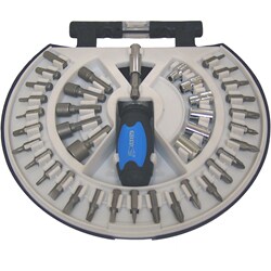 Grip 40-piece Bit Driver/ Socket Set