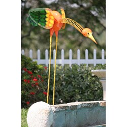 Giant Orange GeekyBeek Lawn Ornament