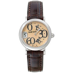 18k Gold Gerald Genta Retro Classic Women's Quartz Watch
