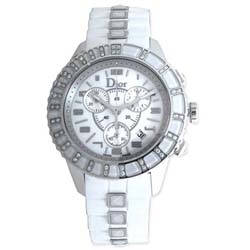 Christian Dior Men's Chronograph Diamond Watch