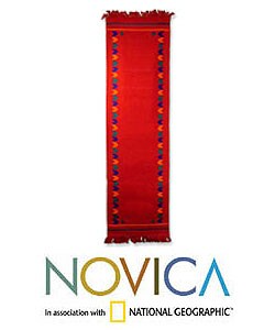 'Festive India' Cotton Table Runner (India)