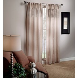 Essex Linen Window Curtain Pair (84 in. x 84 in.)
