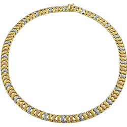 14k Tri-color Gold Stampato Necklace