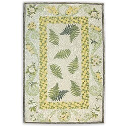 Daisy Chain Transitional Wool Rug (3'9 x 5'9)