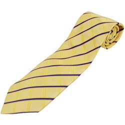 Boston Traveler Men's Handmade Silk Woven Tie