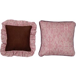 Babykins Chocolate Paisley Decorative Pillow Set