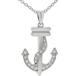 Sterling Silver Anchor Necklace