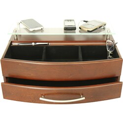 Eifle Brown Contemporary Charging Station