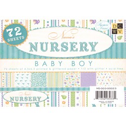 Die Cuts with a View Nana's Nursery Baby Boy Mat Stack