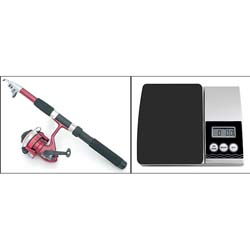 Fishing Rod and Digital Scale Combo