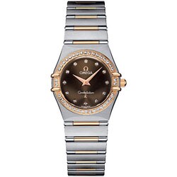 Omega Constellation Women's Two-tone Diamond Watch